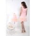 Mommy and Me Outfit Maching - Peach Dress - Feather - Mother and Daughter - Partner look