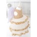 Baby Girl Dresses Princess - Gold White First Birthday Angel Wings - Glitter First Communion - Birthday photo shoot outfit