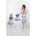 Mother Daughter Matching Tutu Dress Flowers Matching Mom and Baby Family Look Birthday