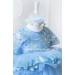 Blue Blush Mommy and Me Matching - Girls Dress Gliter - Mother Daughter Tutu Birthday