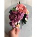 Felt Crown Flower  Headband Blush Flower Baby Floral Tiara Girl Photo Prop. Flower Girl Wedding Accessory Toddler Flower