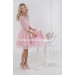 Birthday Dress for Babies Polka Dot Pink Mother and Daughter Fancy Tutu