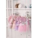 Princess Dress Baby Girl Clothes Long Sleeve with Bow and Sequins Skirt Tutu Glitter Familylook
