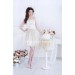 Mother and Daughter Dress -   Pincess Party Dress for Baby Toddler - Milk Flower Outfits Lace Wedding Guest