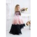 Black Dress Party Girls -  Ruffles Skirt Tulle Ombre  - Graduation Pageant Recital