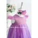Toddlerdress, Outfit Daughter, Violet Lurex Dress, Babygirl Infant, Tutu, Birthday Shirt