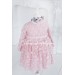 Mommy and Me Matching Outfits Dress -  Light pink 3D Lace - Tutu Shirt First Birthday -  Babygirl Princess Party