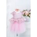 Pink Blush Maching Outfits Mother and Daughter - Girls Dress Glitter -  First Birthday Princess -  Family Shirt Tutu  Fluffy