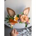 Headband Easter Bunny Felt for girls  Spring Flowers Decoration Accessories